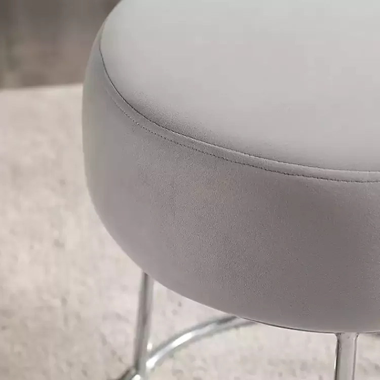 smokey_gray_velvet_vanity_stool_2.webp Smokey Velvet Vanity Stool>Kirklands Home Shop