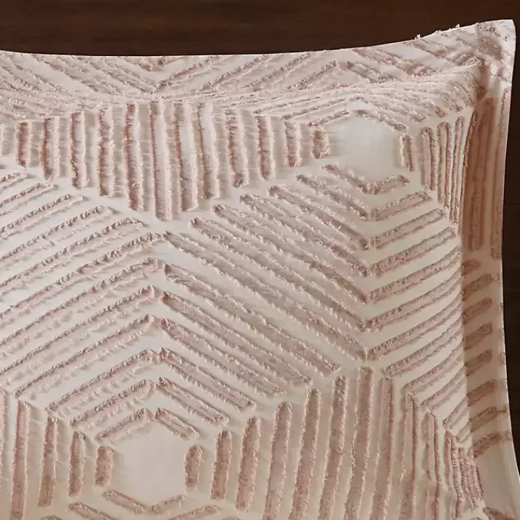 soft_pink_tufted_fullqueen_pc_comforter_set_4.webp Soft Pink Tufted Full/Queen 3-pc. Comforter Set>Kirklands Home Clearance