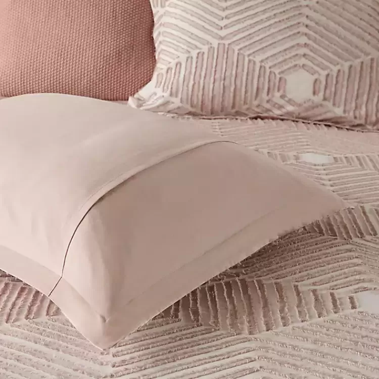 soft_pink_tufted_fullqueen_pc_comforter_set_5.webp Soft Pink Tufted Full/Queen 3-pc. Comforter Set>Kirklands Home Clearance