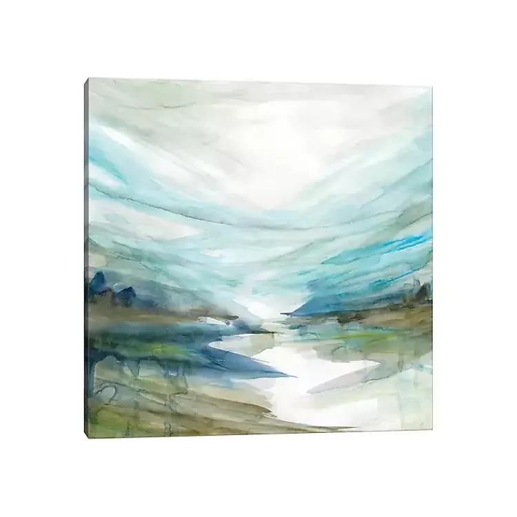 Soft River Reflection Canvas Art Print>Kirklands Home Fashion
