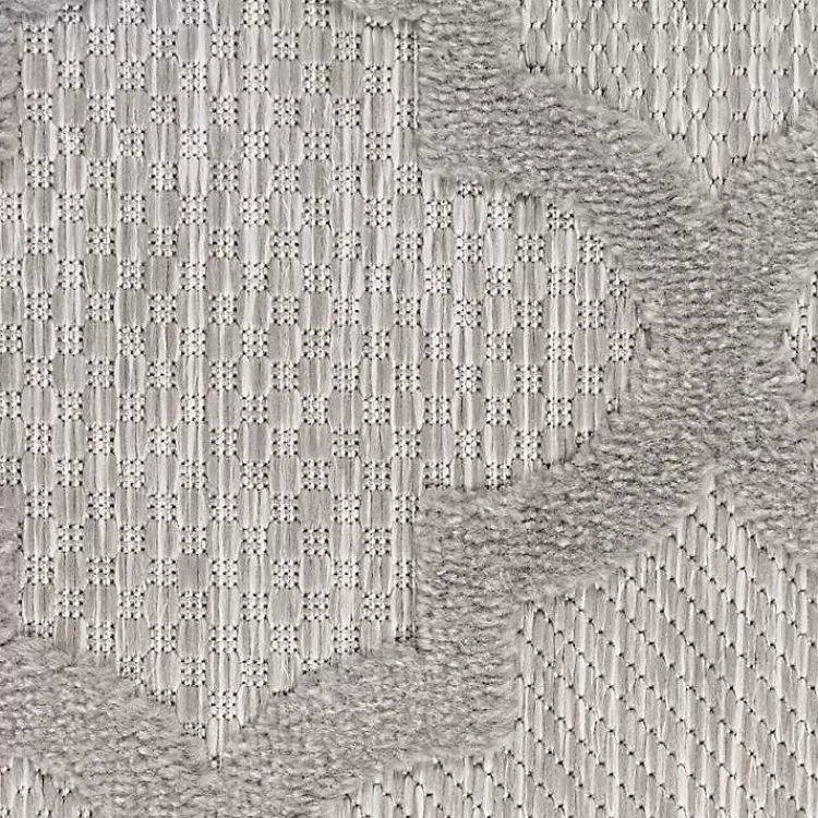 soft_silver_trellis_outdoor_area_rug_x_4.webp Soft Silver Trellis Outdoor Area Rug, 4x6>Kirklands Home Outlet