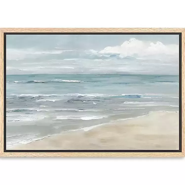 Soft Solace Beach Framed Canvas Art Print>Kirklands Home Hot