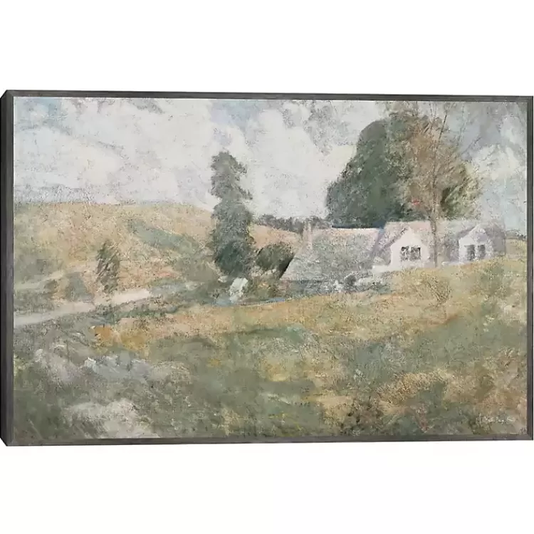 Soft Spring Landscape Framed Canvas Art Print>Kirklands Home Best