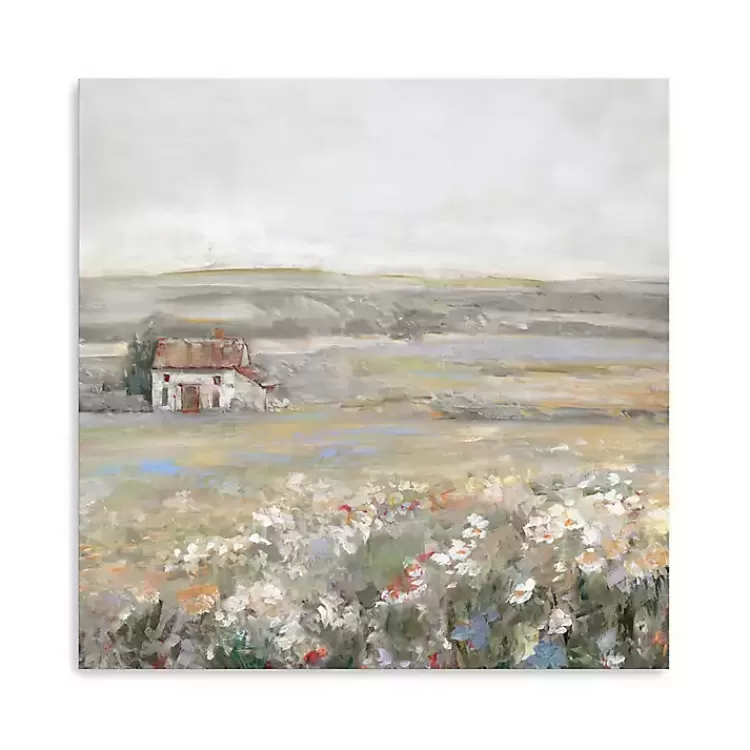 Soft Summer Meadow I Canvas Art Print, 30x30 in.>Kirklands Home Sale