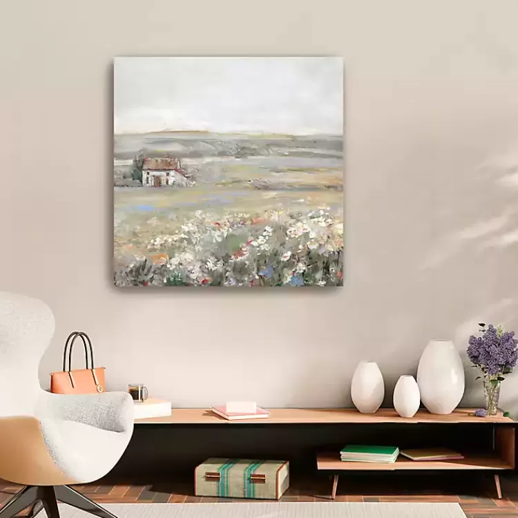 Soft Summer Meadow I Canvas Art Print, 30x30 in.>Kirklands Home Sale