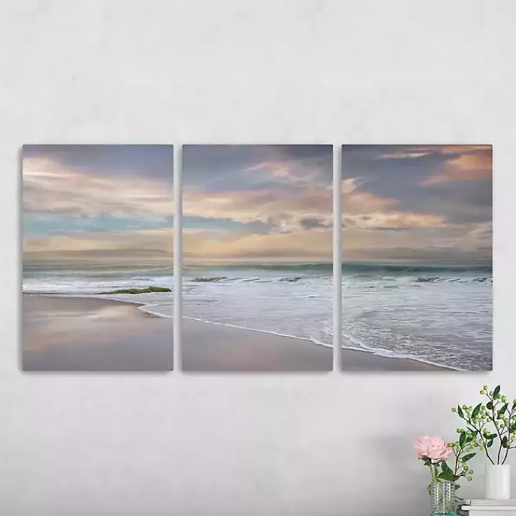 Soft Twilight Canvas Art Prints, 16x24, Set of 3>Kirklands Home Flash Sale