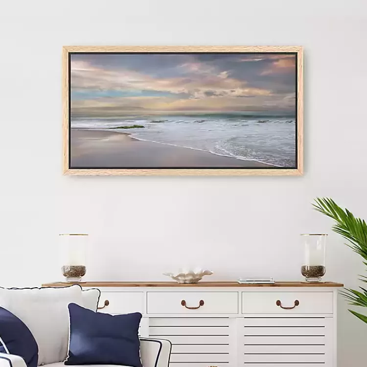 Soft Twilight Framed Canvas Art Print>Kirklands Home Outlet