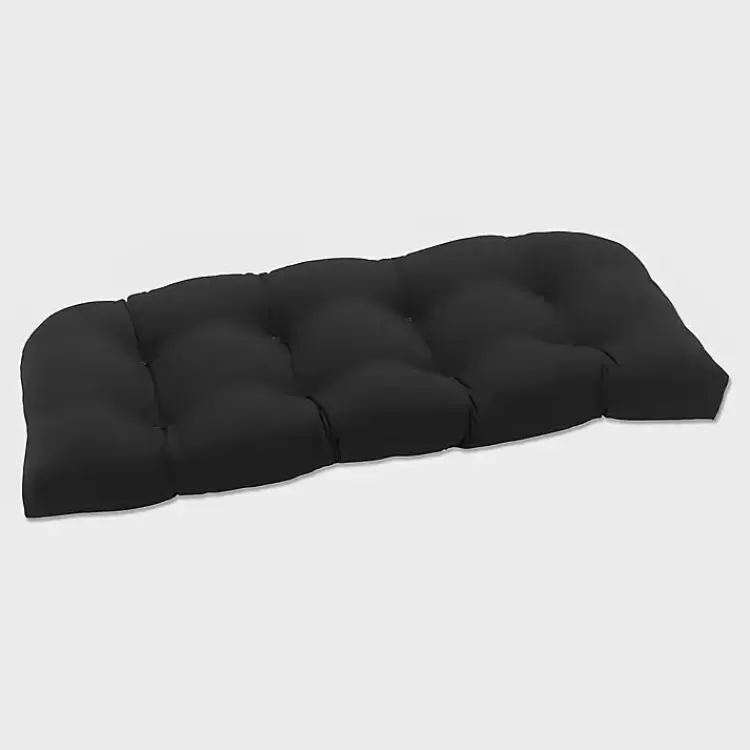 Solid Tufted Outdoor Settee Cushion>Kirklands Home Online
