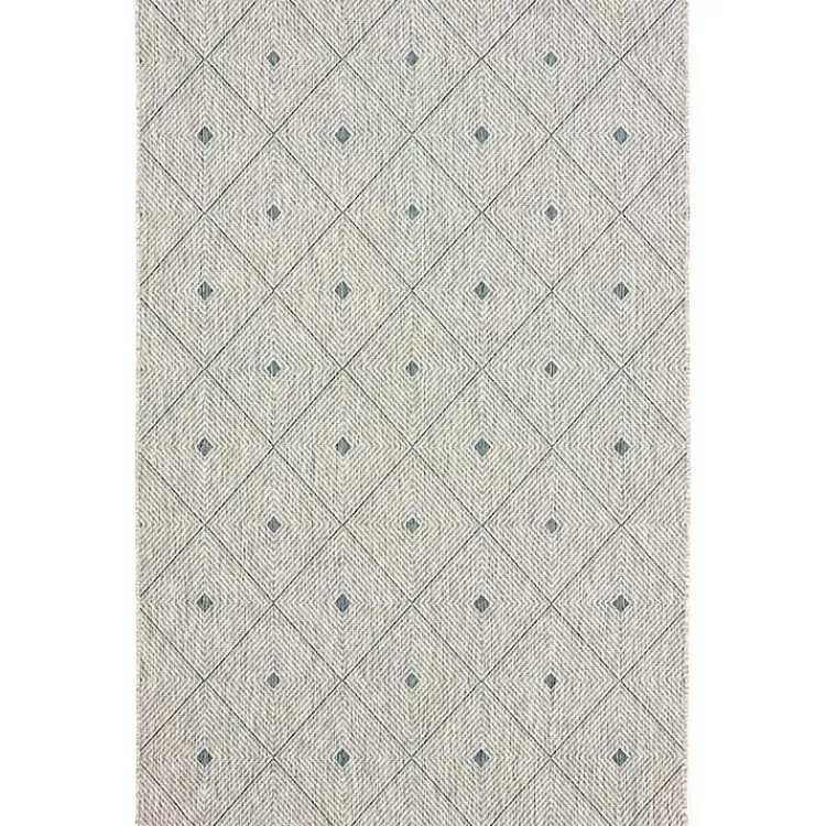 Solitaire Sun Shower Outdoor Area Rug, 7x9>Kirklands Home Online