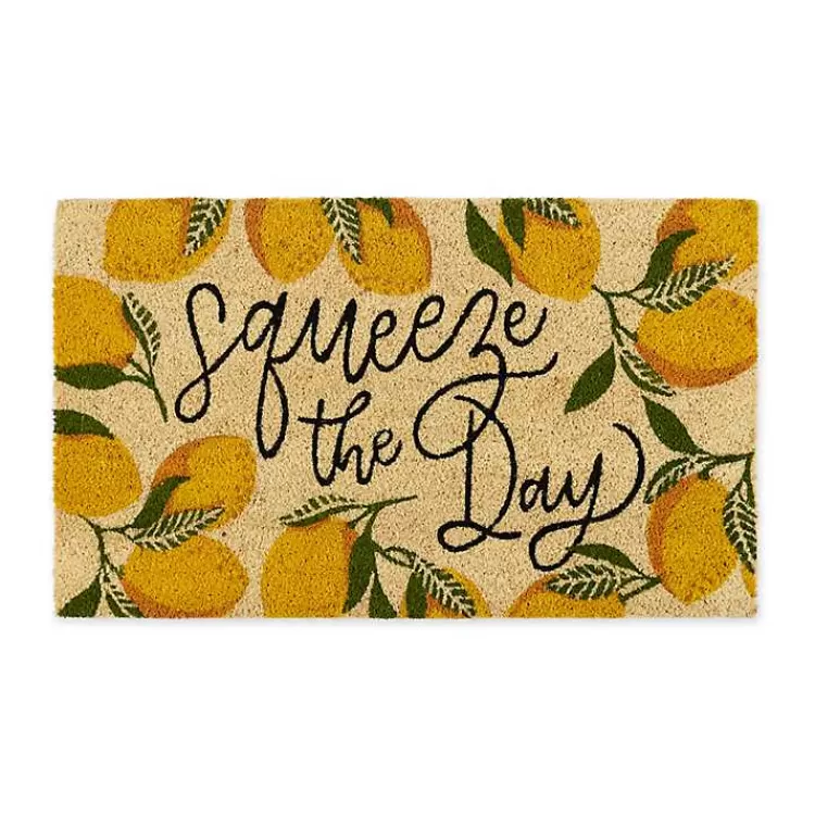 Squeeze the Day Coir Doormat>Kirklands Home Sale
