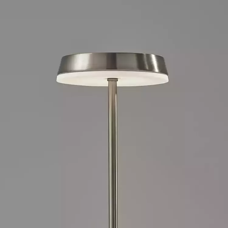 Steel Metal Disc Frosted Light Cordless Table Lamp>Kirklands Home Sale