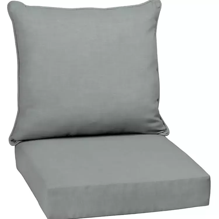 Stone Leala Texture Outdoor Deep Seat Cushions>Kirklands Home Cheap