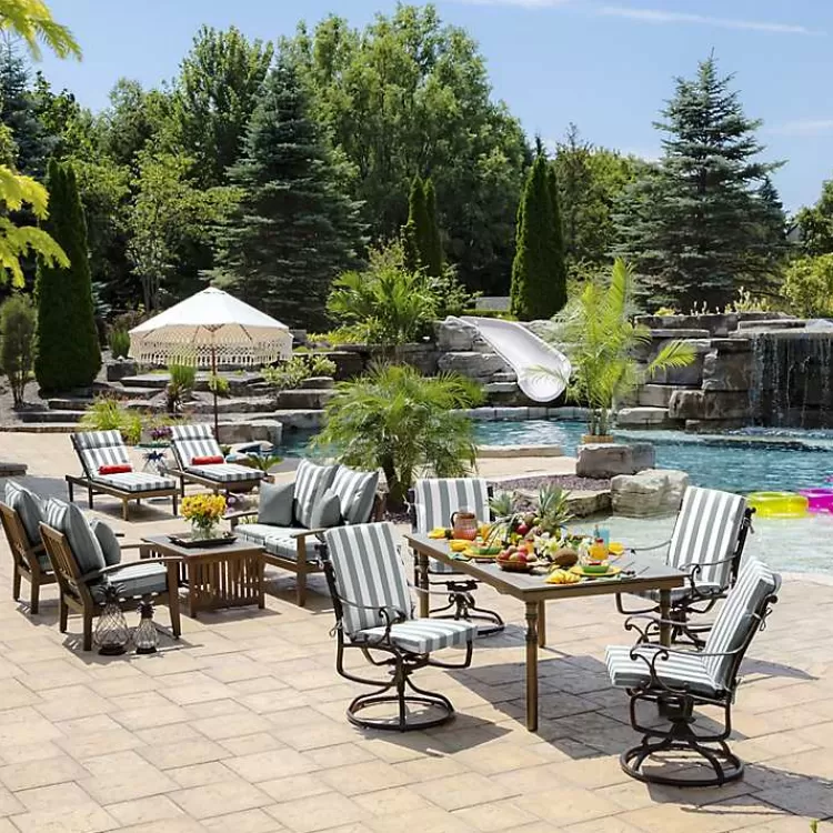 stone_stripe_luxe_outdoor_dining_chair_cushion_6.webp Stone Stripe Luxe Outdoor Dining Chair Cushion>Kirklands Home New