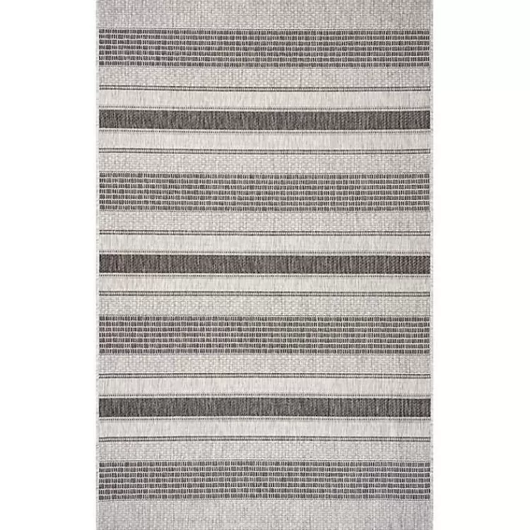 Stripe Weave Sun Shower Outdoor Area Rug, 7x9>Kirklands Home Online