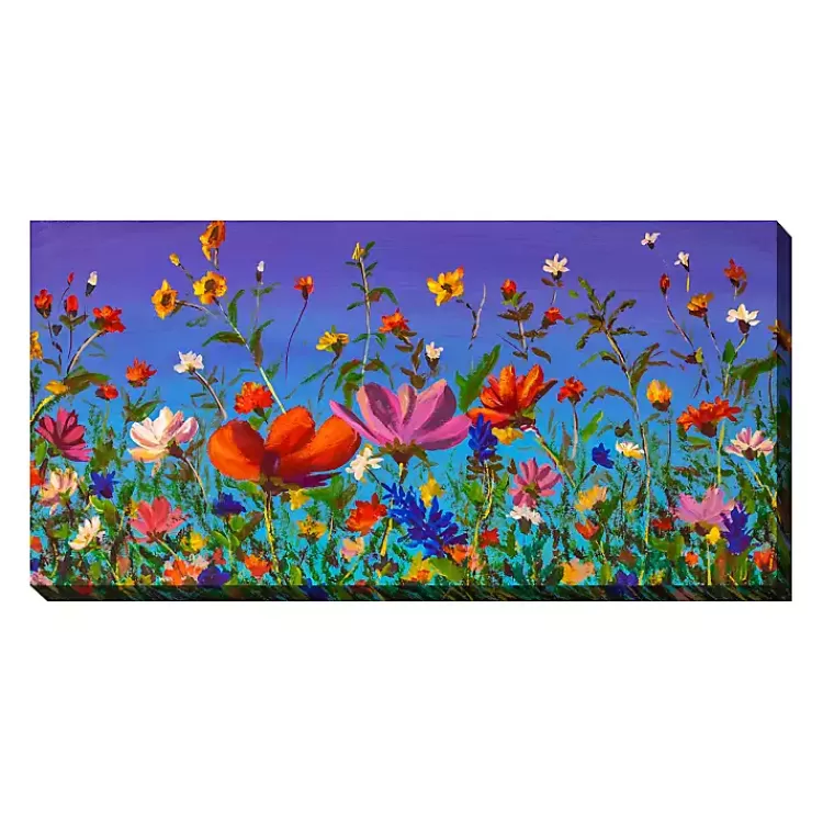 Summer Floral Recital Canvas Art Print>Kirklands Home Fashion