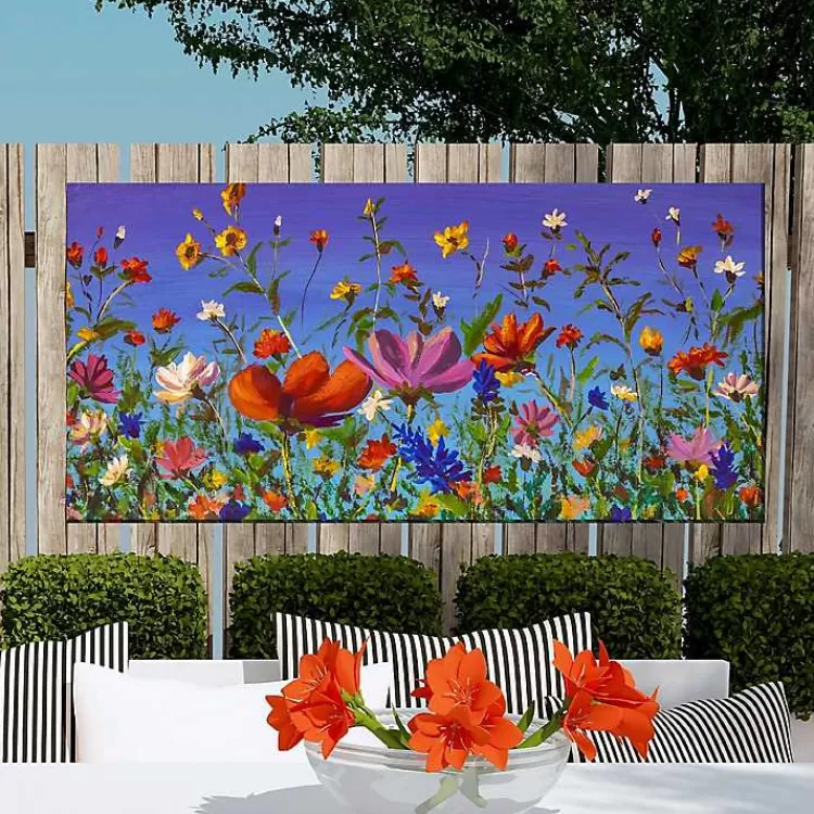 Summer Floral Recital Canvas Art Print>Kirklands Home Fashion