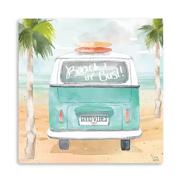 Surfs Up VI Canvas Art Print>Kirklands Home Discount