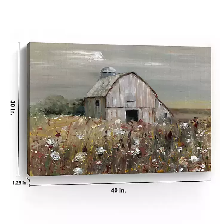swatland_wildflower_barn_canvas_art_print_2.webp Swatland Wildflower Barn Canvas Art Print>Kirklands Home Cheap