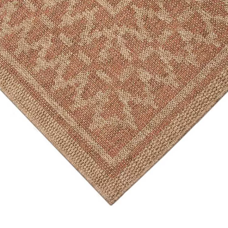 tan__orange_zig_zag_indooroutdoor_area_rug_x_2.webp Tan & Orange Zig Zag Indoor/Outdoor Area Rug, 5x7>Kirklands Home Best