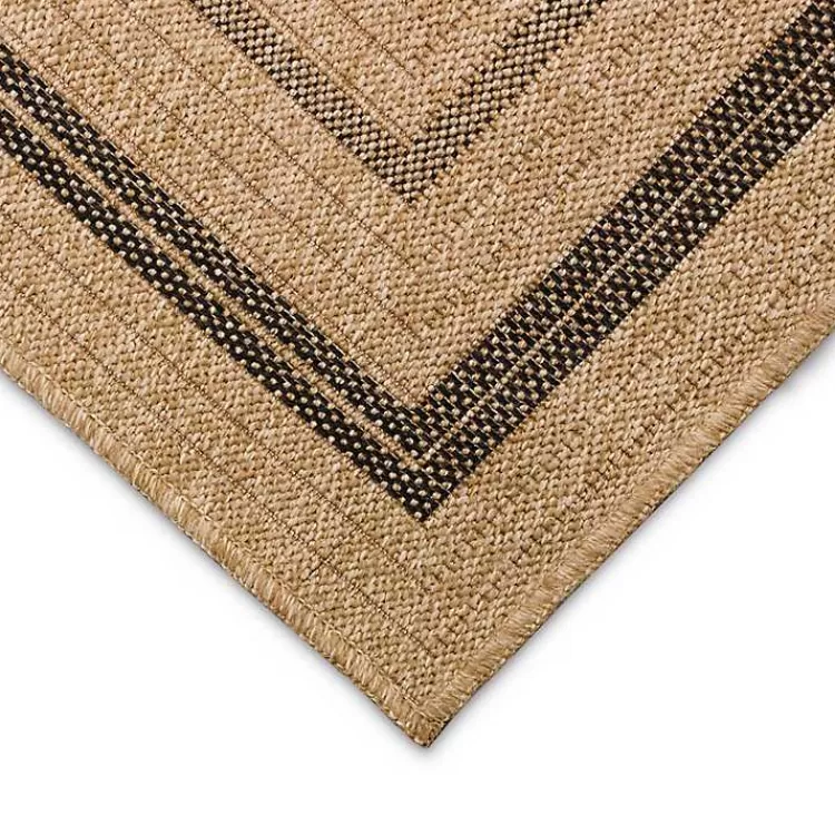 tan_and_black_framed_indooroutdoor_area_rug_x_2-1.webp Tan and Black Framed Indoor/Outdoor Area Rug, 5x7>Kirklands Home Best