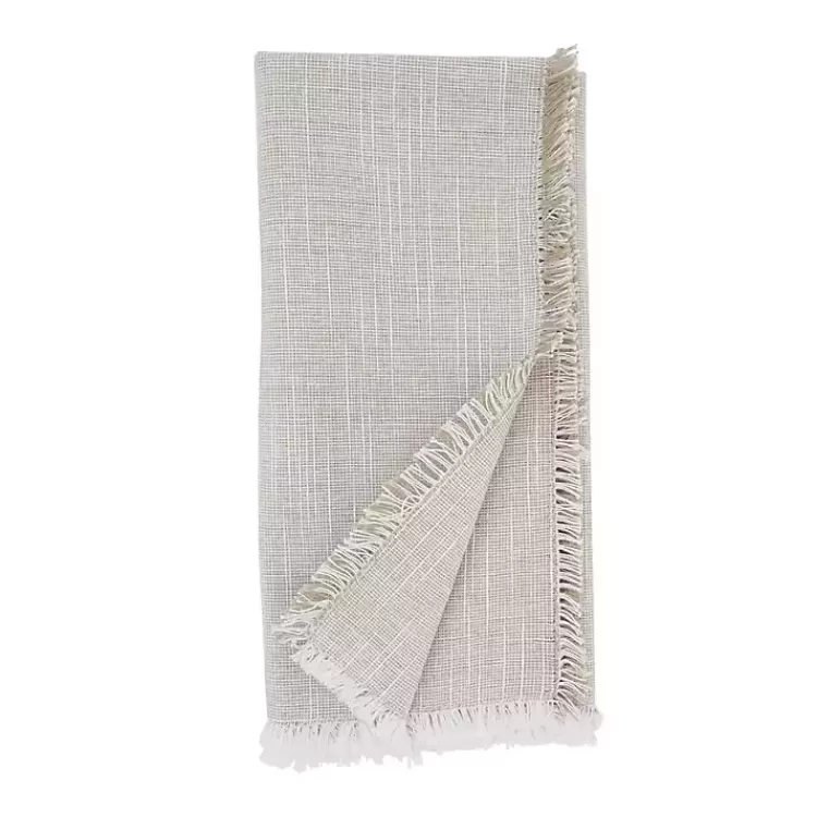 tan_and_white_twotone_fringe_napkins_set_of__2.webp Tan and White Two-Tone Fringe Napkins, Set of 4>Kirklands Home Fashion