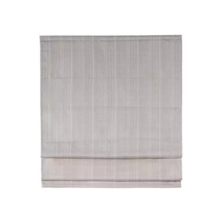 Basketweave Cordless Roman Shade, 33 in.>Kirklands Home Clearance