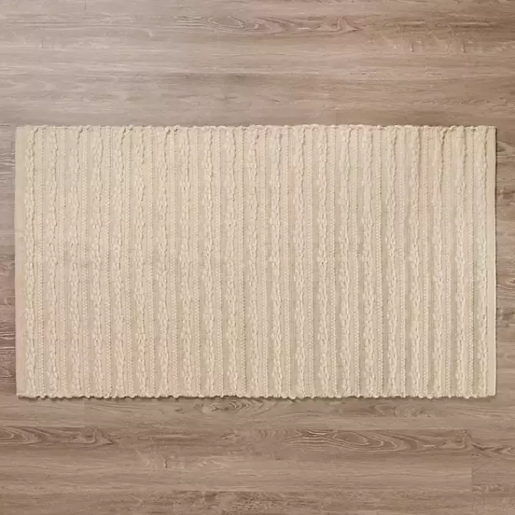 Cable Knit Scatter Rug>Kirklands Home Cheap