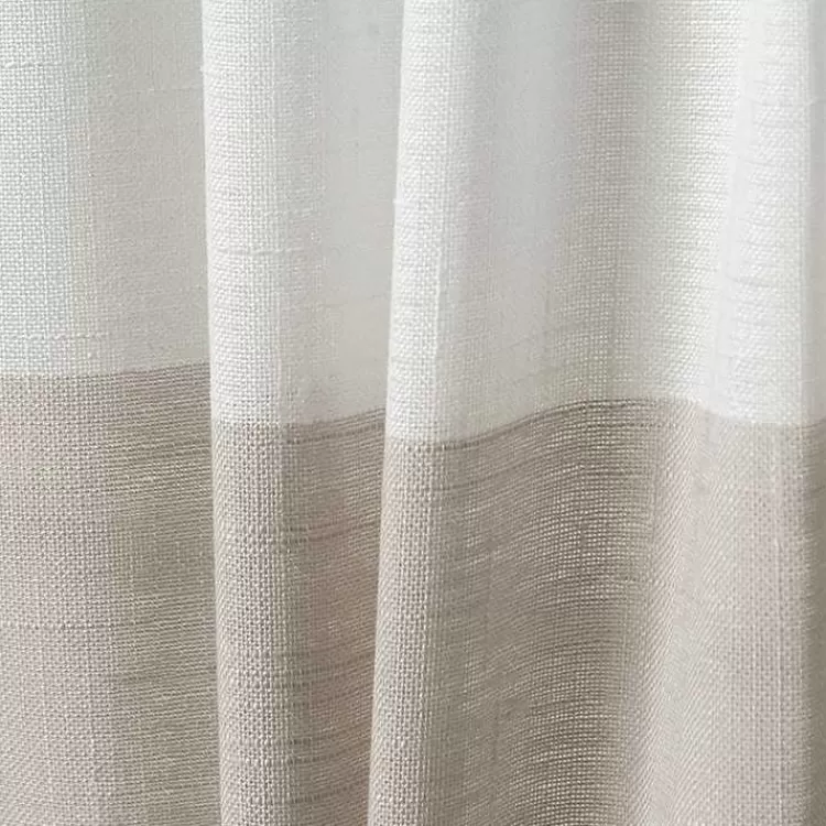 Tan Deena Curtain Panel Set, 84 in.>Kirklands Home Cheap