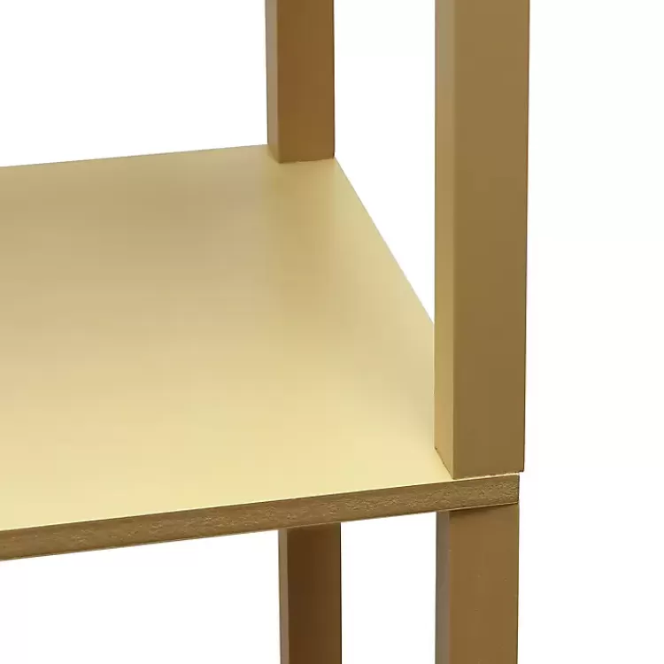 Etagere Shelf Charging Floor Lamp>Kirklands Home Clearance
