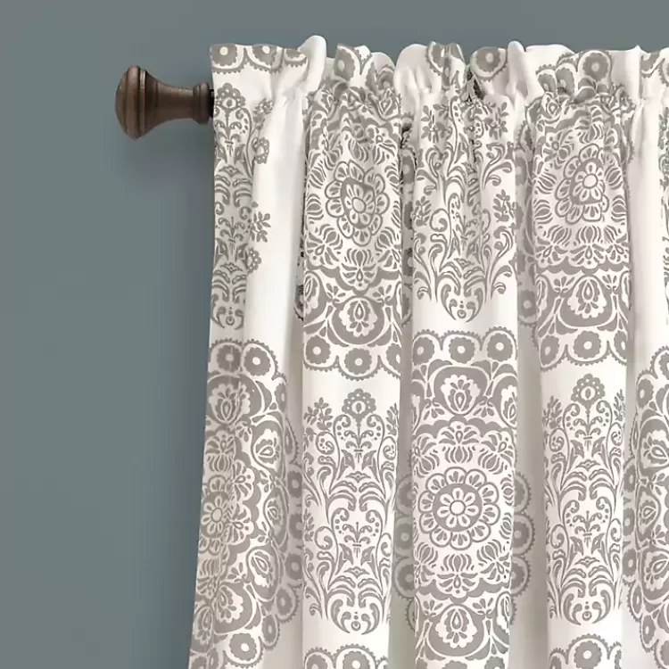 Evie Medallion Curtain Panel Set, 95 in.>Kirklands Home Best