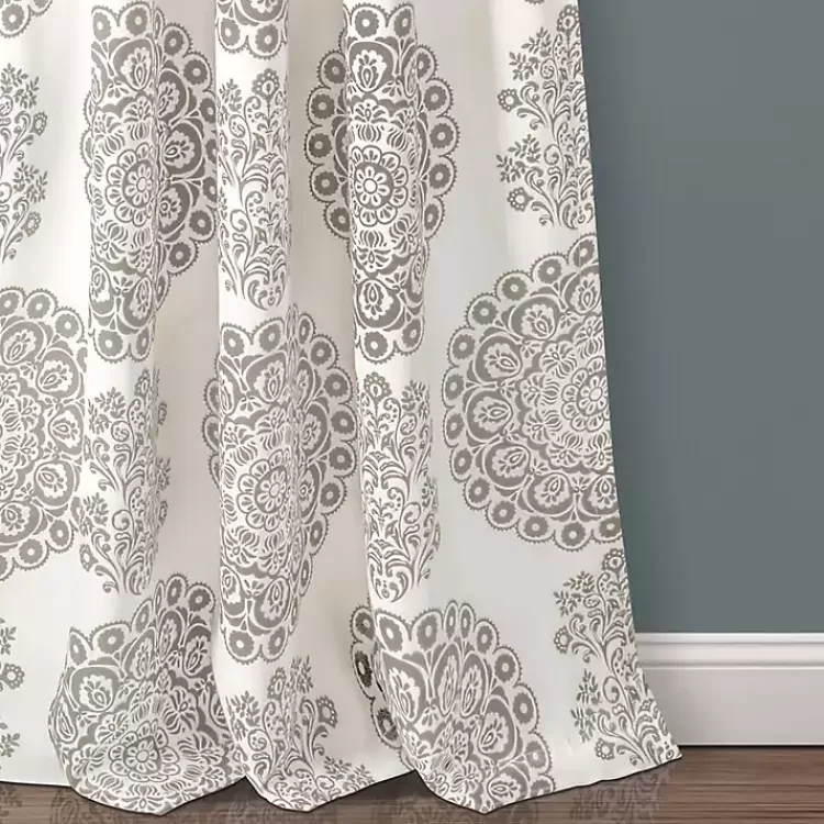 tan_evie_medallion_curtain_panel_set__in_2.webp Evie Medallion Curtain Panel Set, 95 in.>Kirklands Home Best