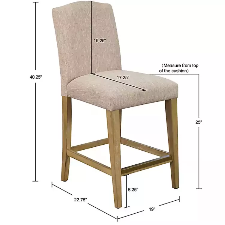 tan_martha_stewart_counter_stool_8.webp Martha Stewart Counter Stool>Kirklands Home Hot