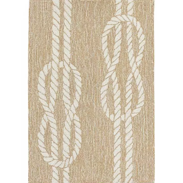 Nautical Rope Indoor/Outdoor Area Rug, 2x3>Kirklands Home Online