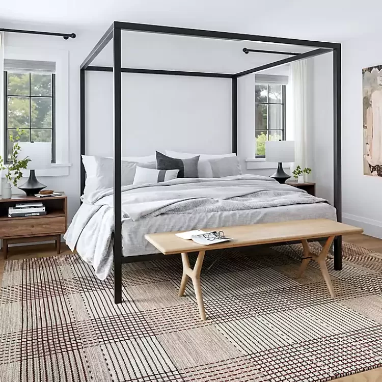Plaid Emily Henderson x RugsUSA Area Rug, 8x10>Kirklands Home Clearance