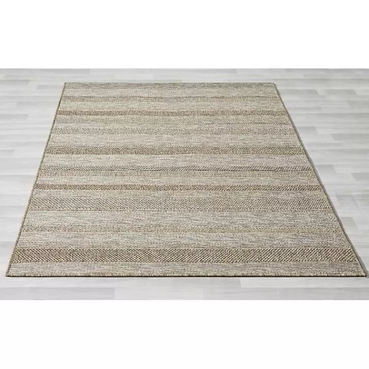 tan_striped_indooroutdoor_area_rug_x_8-1.webp Striped Indoor/Outdoor Area Rug, 5x7>Kirklands Home New