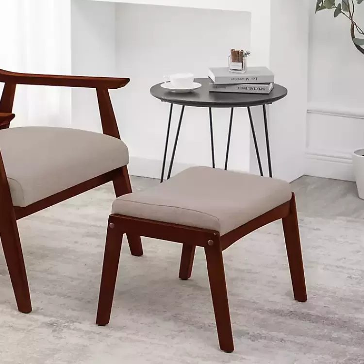 Upholstered Natasha Ottoman Stool>Kirklands Home Flash Sale