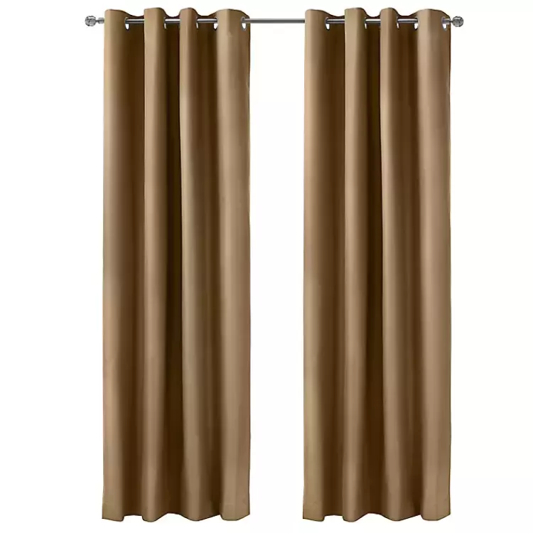 Taupe Alpine Blackout Curtain Panel, 95 in.>Kirklands Home Store