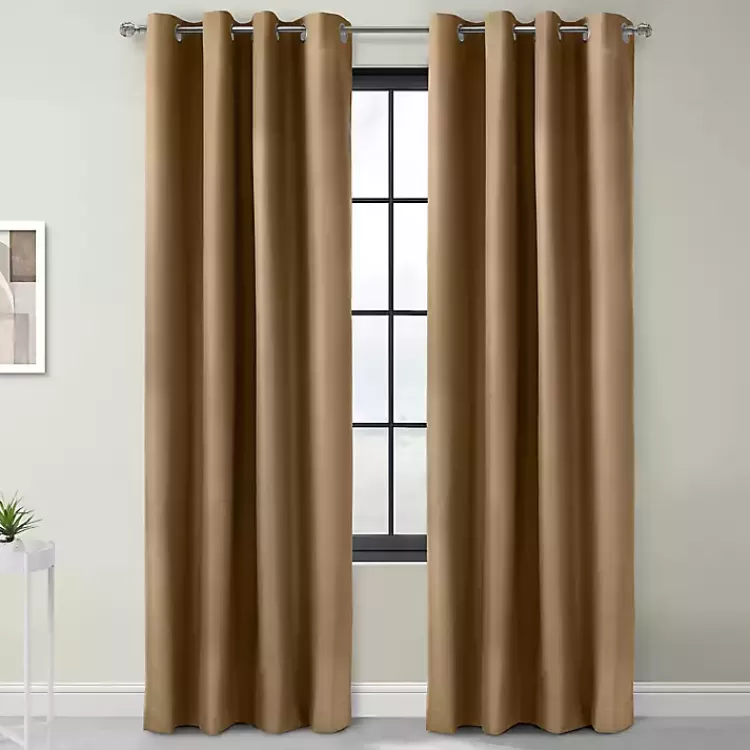 Taupe Alpine Blackout Curtain Panel, 95 in.>Kirklands Home Store