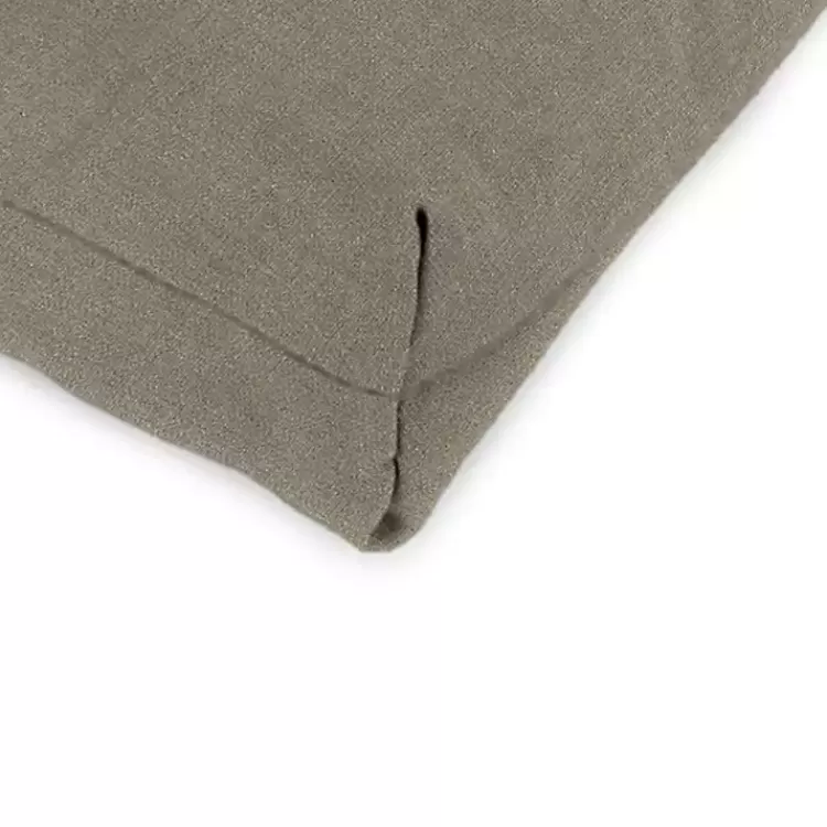 Taupe Canvas French Edge Outdoor Chair Cushion>Kirklands Home Cheap
