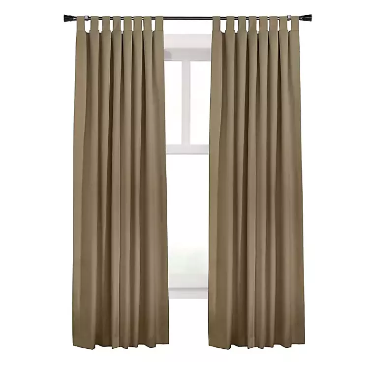 Taupe Ventura Blackout Curtain Panel, 63 in.>Kirklands Home Store
