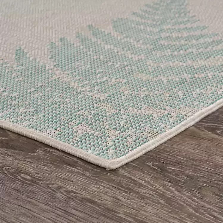 teal_and_tan_falling_ferns_outdoor_area_rug_x_2.webp Teal and Tan Falling Ferns Outdoor Area Rug, 5x7>Kirklands Home Cheap