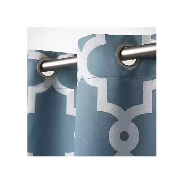 Teal Maxwell Blackout Curtain Panel Set, 96 in.>Kirklands Home Hot