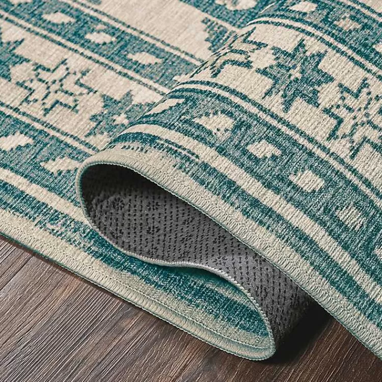teal_seraz_washable_runner_x_2.webp Teal Seraz Washable Runner, 2x7>Kirklands Home Discount