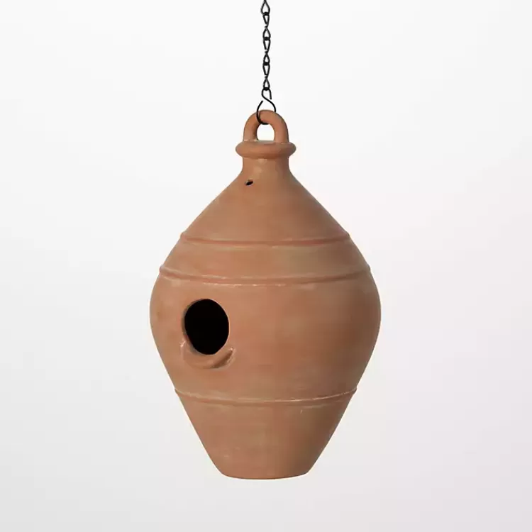 Terracotta Honey Pot Bird Feeder>Kirklands Home Best Sale