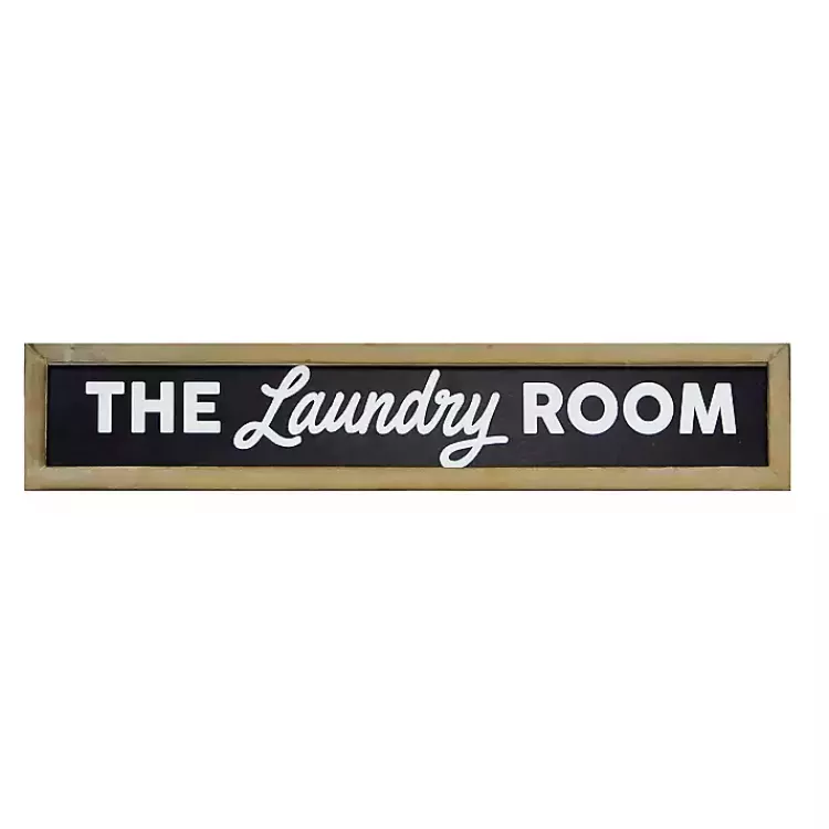 The Laundry Room Framed Wall Sign>Kirklands Home Discount