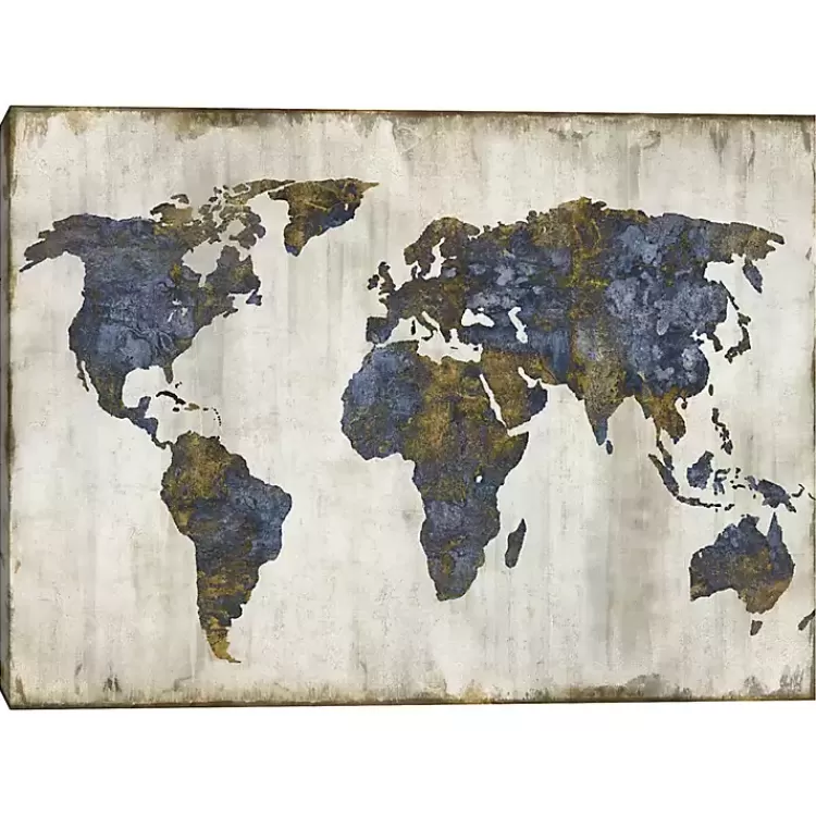 The World I Canvas Art Print>Kirklands Home Discount