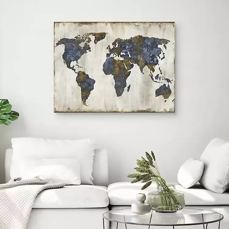 The World I Canvas Art Print>Kirklands Home Discount