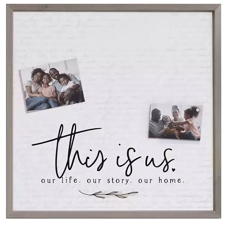 This is Us Framed Magnetic Board>Kirklands Home Outlet