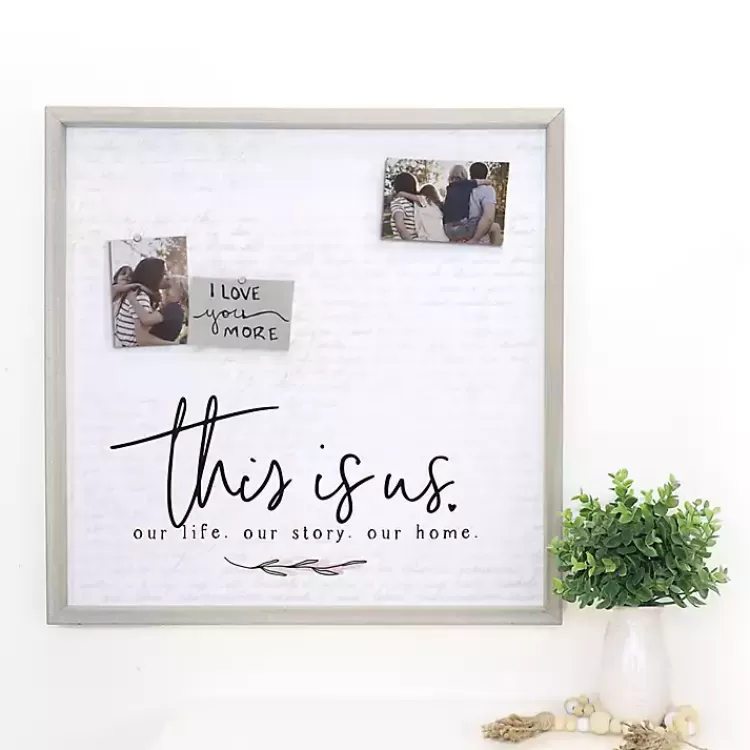 This is Us Framed Magnetic Board>Kirklands Home Outlet