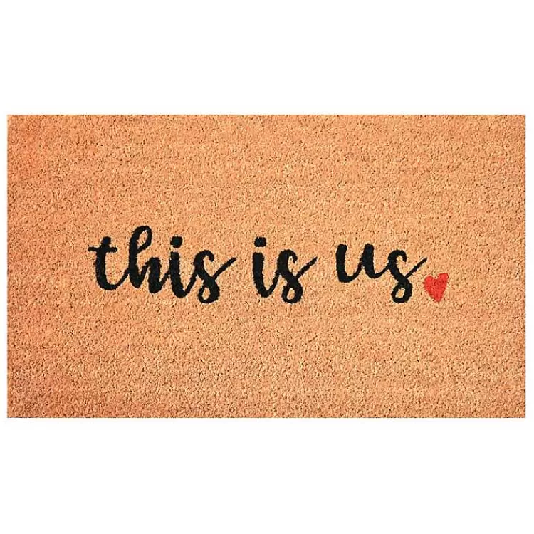 This Is Us Heart Doormat>Kirklands Home Outlet